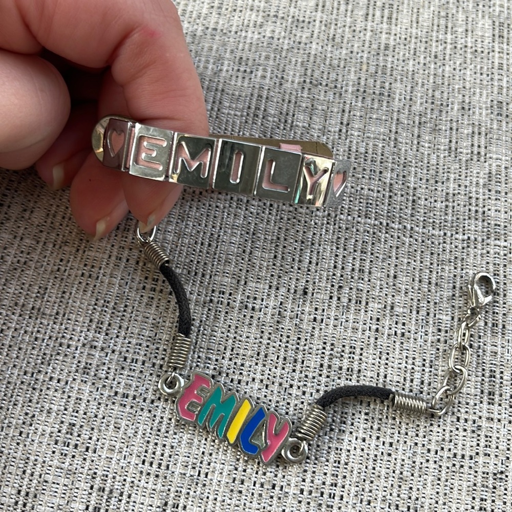 “Emily” bracelets